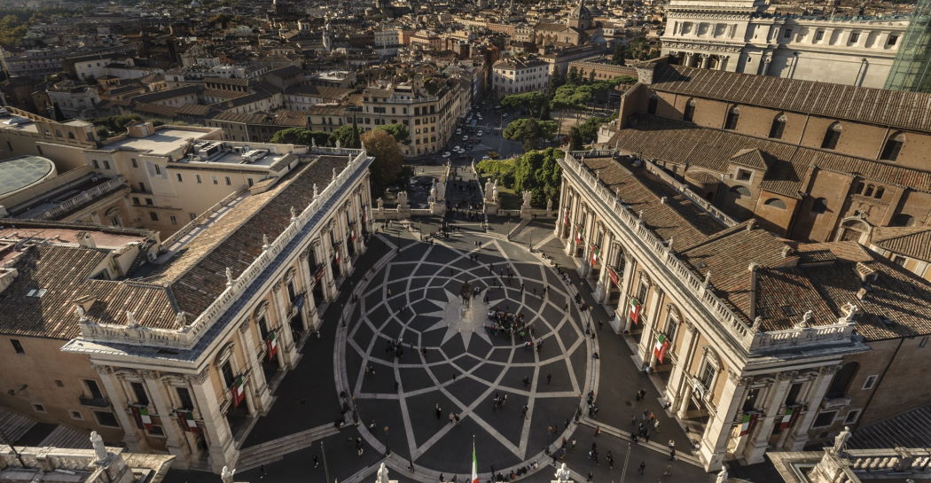 Veduta aerea Campidoglio